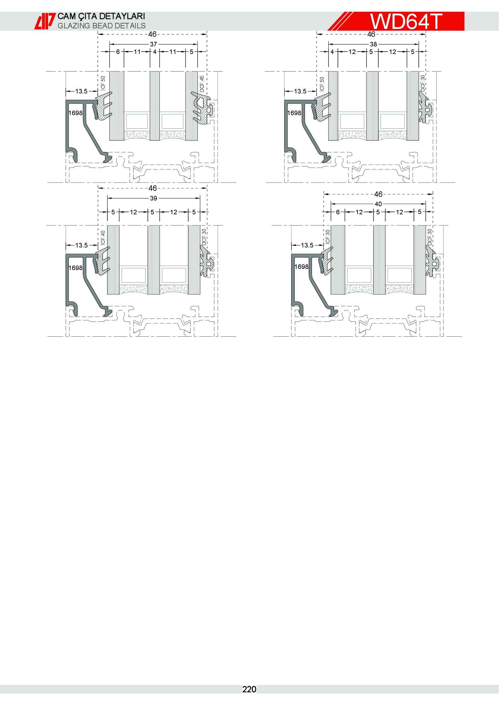 S 64 Yalıtımlı Alüminyum 60
